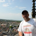 Doug at the top of the New Church Tower